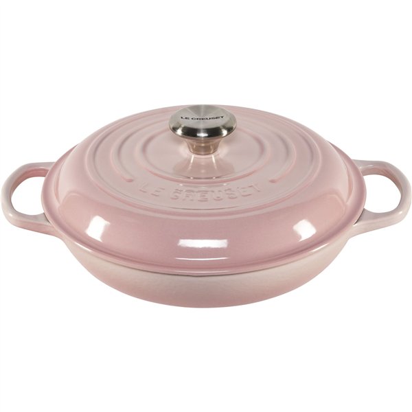 Le Creuset Signature pentola gourmet rosa 26 cm