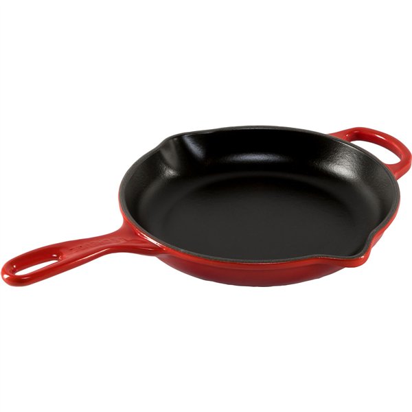 Le Creuset padella /piatto da portata ghisa rosso cilieg.23 cm