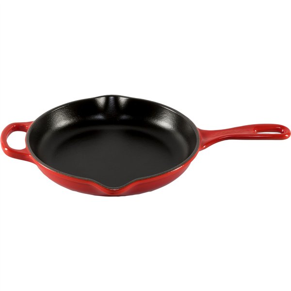 Le Creuset padella /piatto da portata ghisa rosso cilieg.23 cm