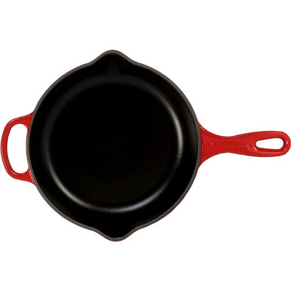 Le Creuset padella /piatto da portata ghisa rosso cilieg.23 cm