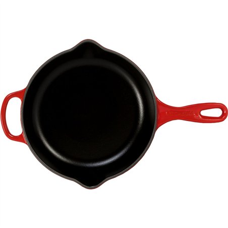 Le Creuset padella /piatto da portata ghisa rosso cilieg.23 cm