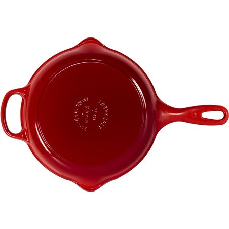 Le Creuset padella /piatto da portata ghisa rosso cilieg.23 cm