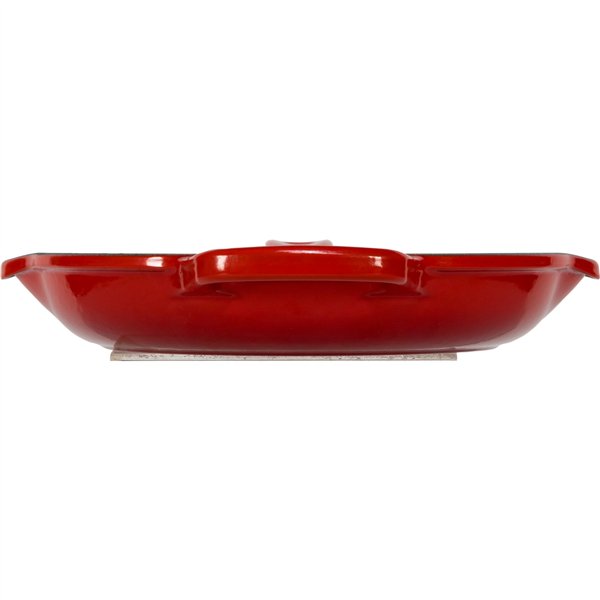 Le Creuset padella /piatto da portata ghisa rosso cilieg.23 cm