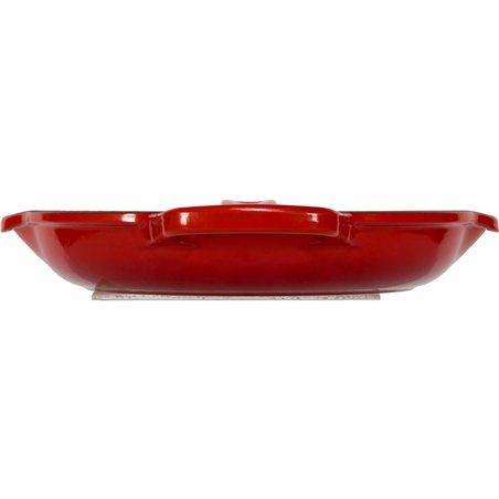 Le Creuset padella /piatto da portata ghisa rosso cilieg.23 cm