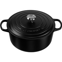 Le Creuset Signature casseruola roton. 30 cm nero