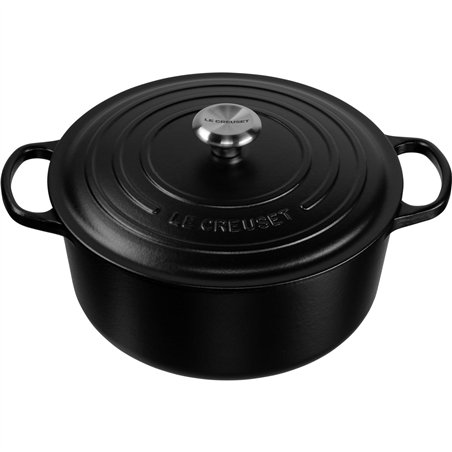 Le Creuset Signature casseruola roton. 30 cm nero