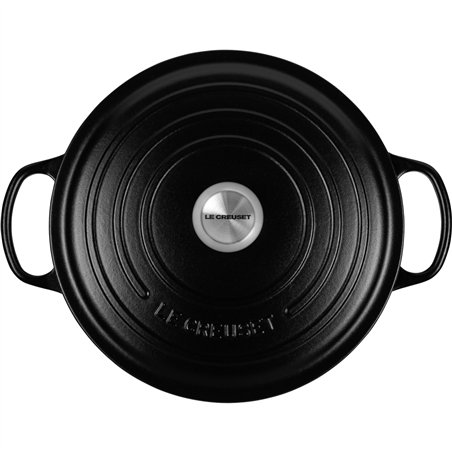 Le Creuset Signature casseruola roton. 30 cm nero