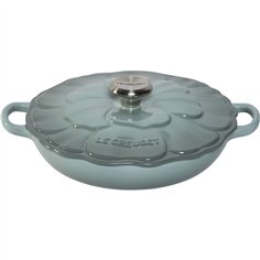 Le Creuset Gourmet-Profitopf Blume 26 cm sea salt