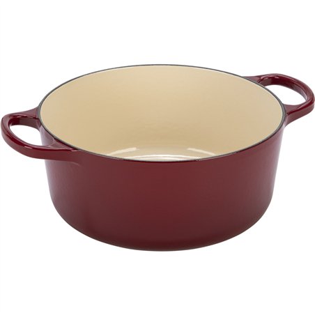 Le Creuset Signature casseruola rotondo 24 cm rosso