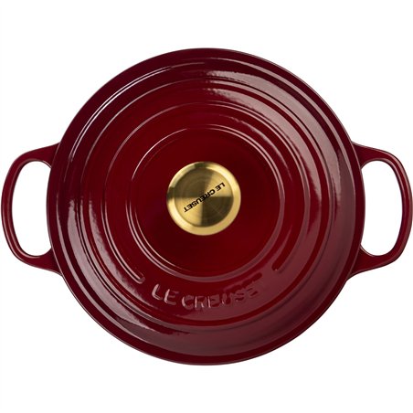 Le Creuset Signature casseruola rotondo 24 cm rosso