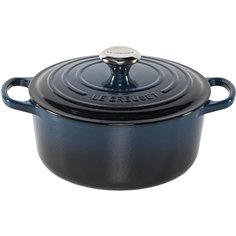 Le Creuset Signature Bräter rund 24 cm nuit