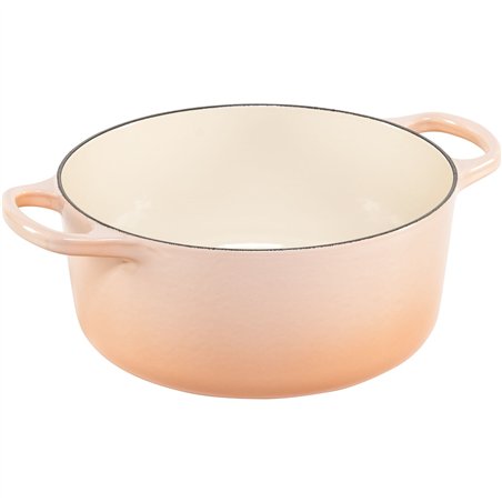 Le Creuset Signature Bräter rund 24 cm peche