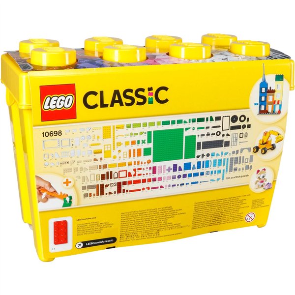 LEGO Classic 10698 Scatola mattonicini creativi grande