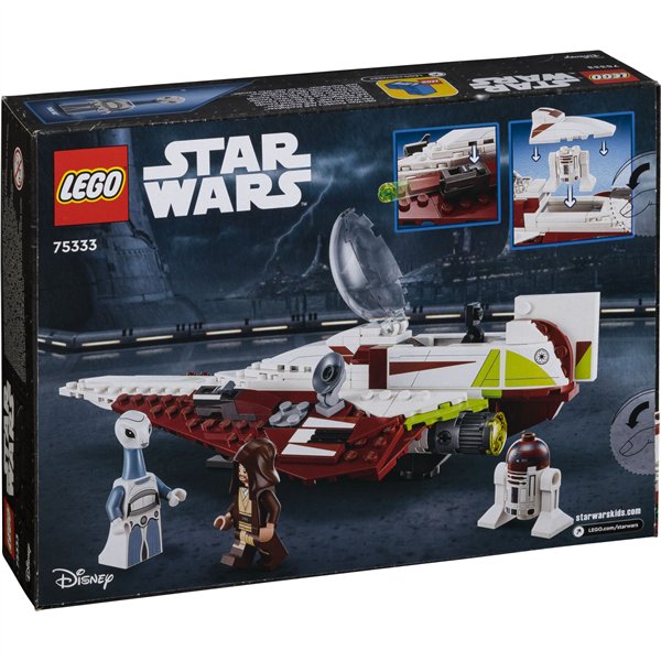 LEGO Star Wars 75333 Jedi Starfighter di Obi-Wan Kenobi