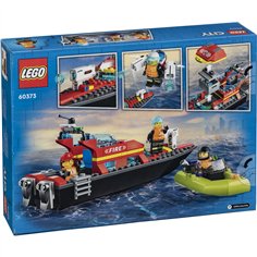 LEGO City 60373 Barca di soccorso antincendio 2