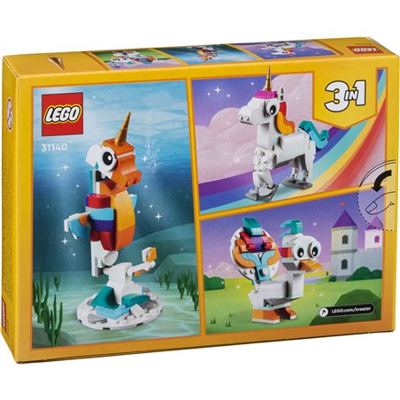 LEGO Creator 31140 Unicorno magico
