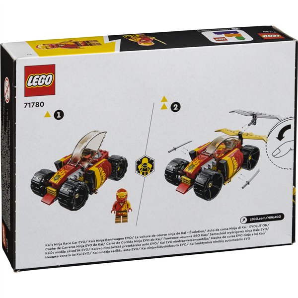 LEGO Ninjago 71780 Auto da corsa Ninja di Kai - EVO