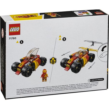 LEGO Ninjago 71780 Auto da corsa Ninja di Kai - EVO