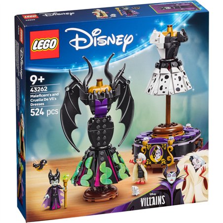 LEGO Disney Classic 43262 Maleficent and Cruella De Vil
