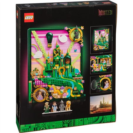 LEGO Wicked 75685 Emerald City Wall Art