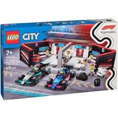 LEGO City Formula 1 60444 F1 Garage with Mercedes-AMG