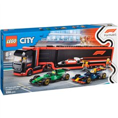 LEGO City Formula 1 60445 F1 Truck with RB20 & AMR24