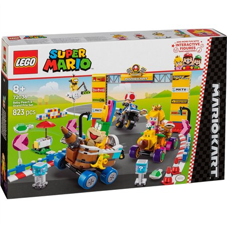 LEGO Super Mario 72036 Baby Peach & Grand Prix-Set