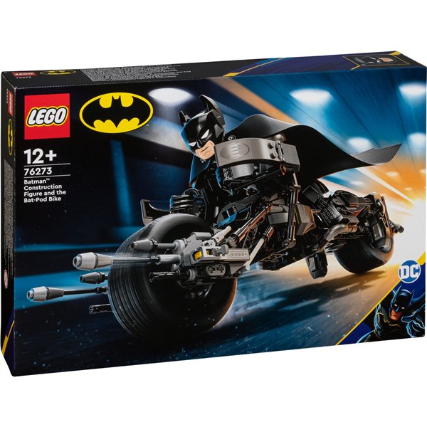 LEGO DC Super Heroes 76273 Batman Constr.Figure with Batpod
