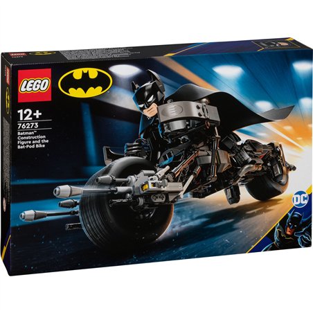LEGO DC Super Heroes 76273 Batman Constr.Figure with Batpod