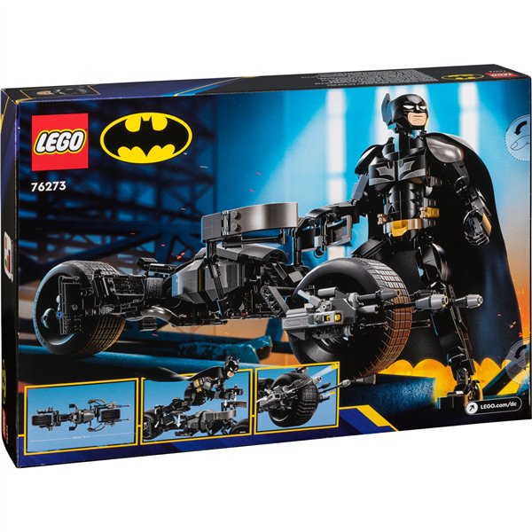 LEGO DC Super Heroes 76273 Batman Constr.Figure with Batpod