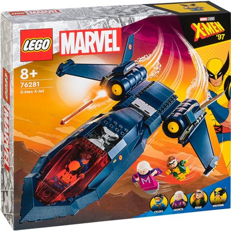 LEGO Marvel Super Heroes 76281 X-Jet der X-Men