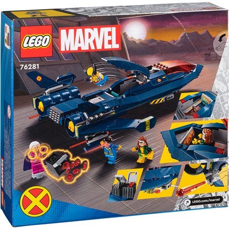 LEGO Marvel Super Heroes 76281 X-Jet der X-Men