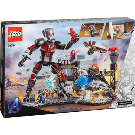 LEGO Marvel Super Heroes 76314 Captain America:Civil War Battle