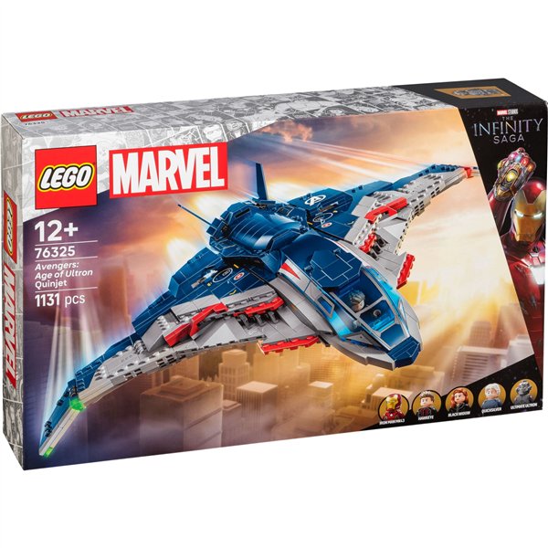 LEGO Marvel Super Heroes 76325 Avengers: Age of Ultron Quinjet