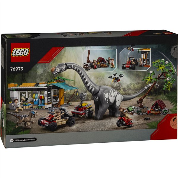 LEGO Jurassic World 76973 Raptor Titanosaurus Tracking Mission