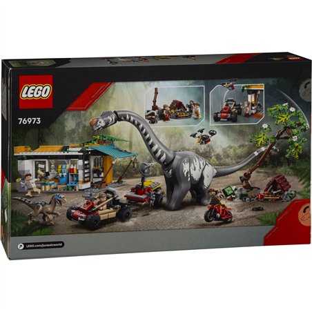 LEGO Jurassic World 76973 Raptor Titanosaurus Tracking Mission