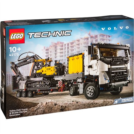 LEGO Technic 42175 Volvo FMX Truck & EC230 Electric Excavator