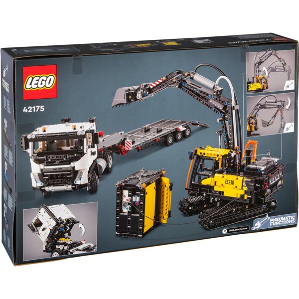 LEGO Technic 42175 Volvo FMX Truck & EC230 Electric Excavator