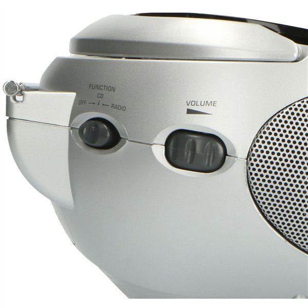 Lenco SCD-24 nero/argento