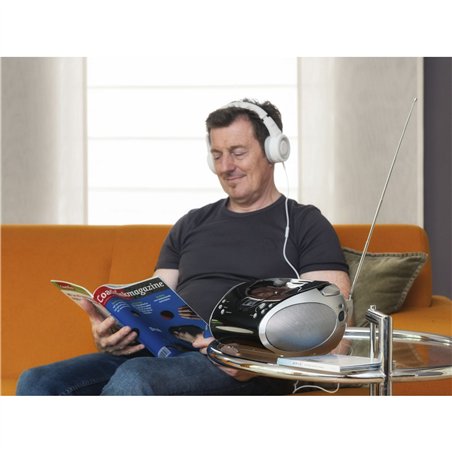 Lenco SCD-24 nero/argento