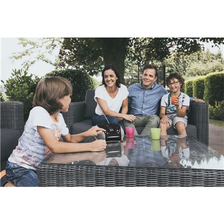 Lenco SCD-24 nero/argento