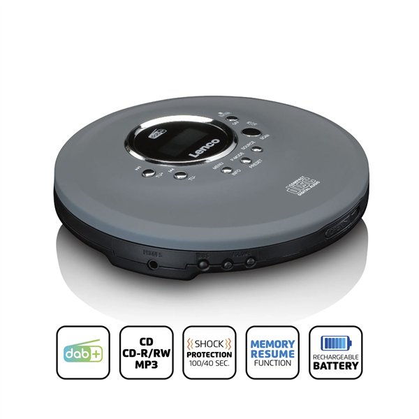 Lenco CD-400 grigio