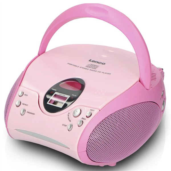 Lenco SCD-24 pink