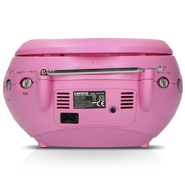 Lenco SCD-24 pink