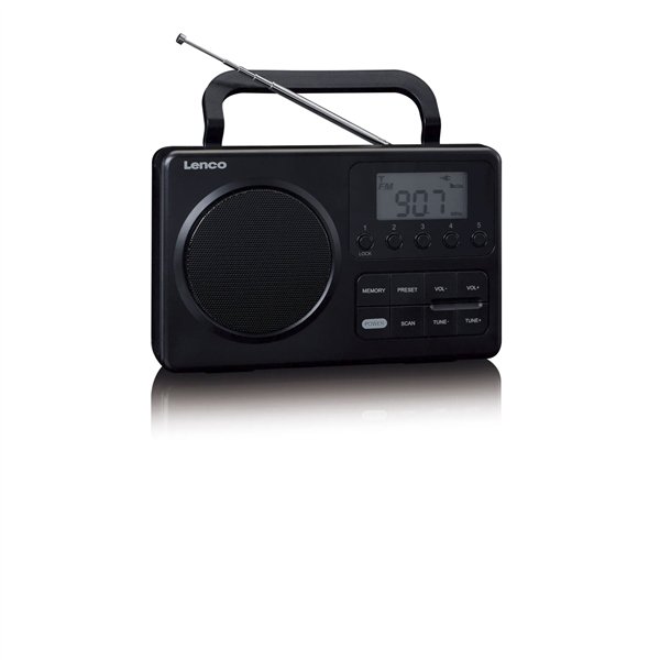 Lenco MPR-035BK nero