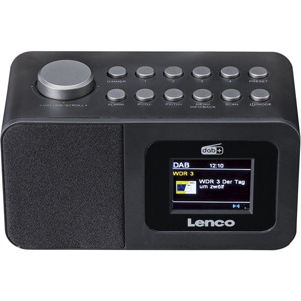 Lenco CR-625BK nero
