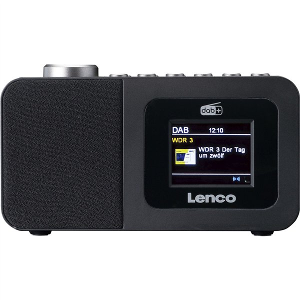 Lenco CR-625BK nero