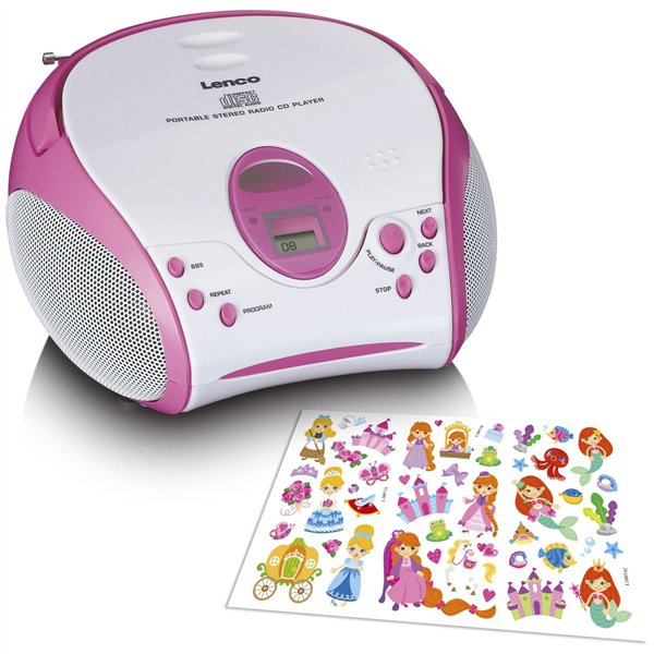 Lenco SCD-24kids pink
