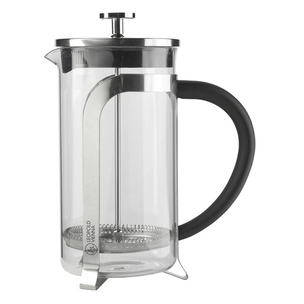 Leopold Vienna Caffettiera 1l 8 Tazze Vetro/accia.inox LV01533