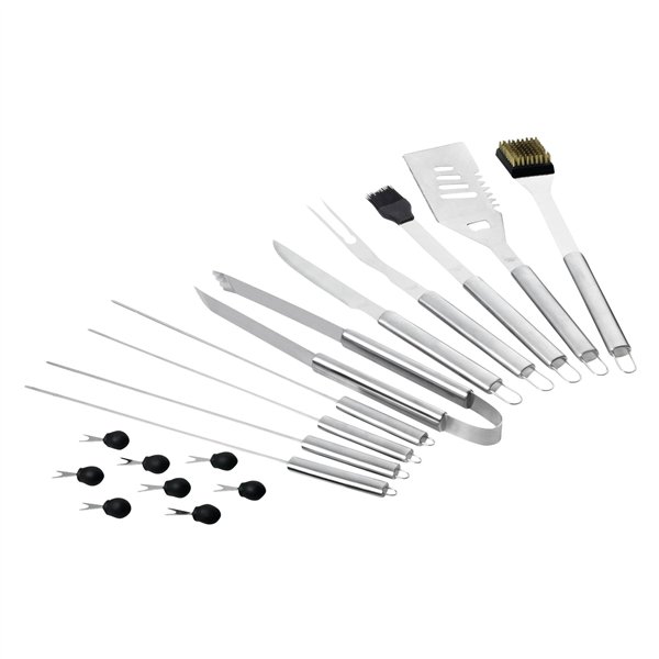 Leopold Vienna Valigetta grill 18 pezzi 8x24x27 LV01070